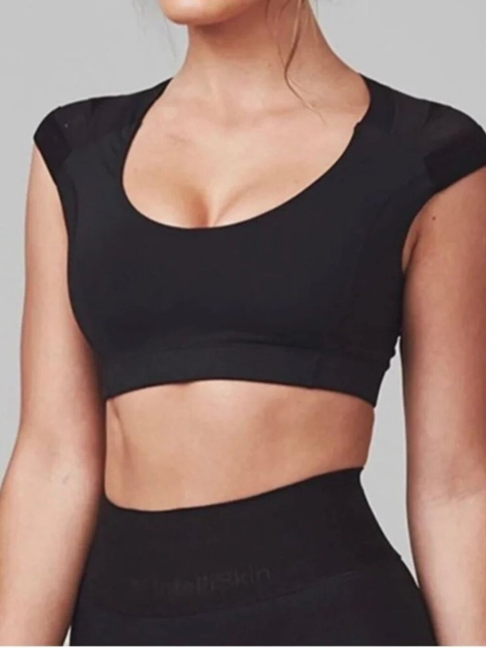 Intelliskin Women's Essential Bra Black Size Small